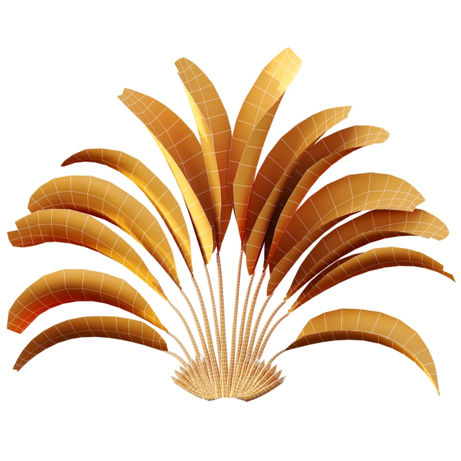 AV Plant Strelitzia Nicolai Palm Bush 01 - Image 8