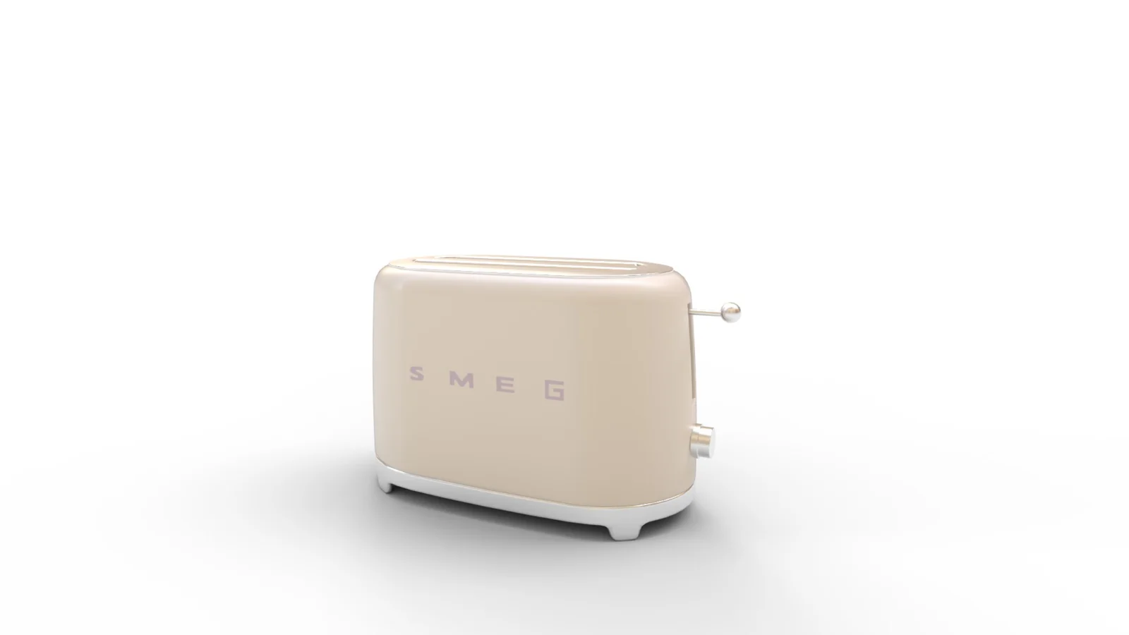 Smeg Toaster 2 Slice Cream - Image 8