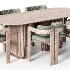 DINING CHAIR AND TABLE - Thumbnail 5