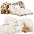 Lulu and Georgia Gladys Extended Headboard Platform Bed - Thumbnail 6