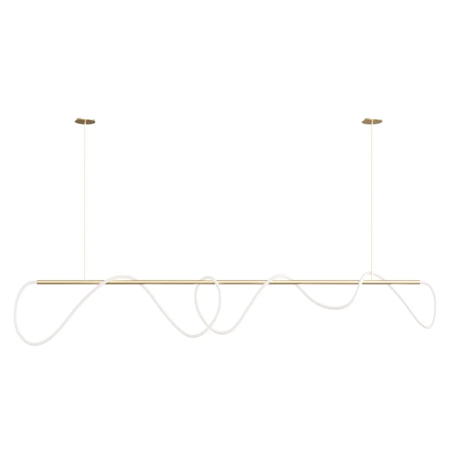 Festif Linear Pendant Lamp by Dbianco vol 5 - Image 4