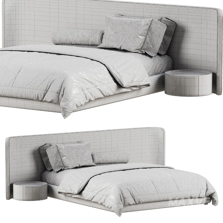 Japandi Double Bed - Image 5