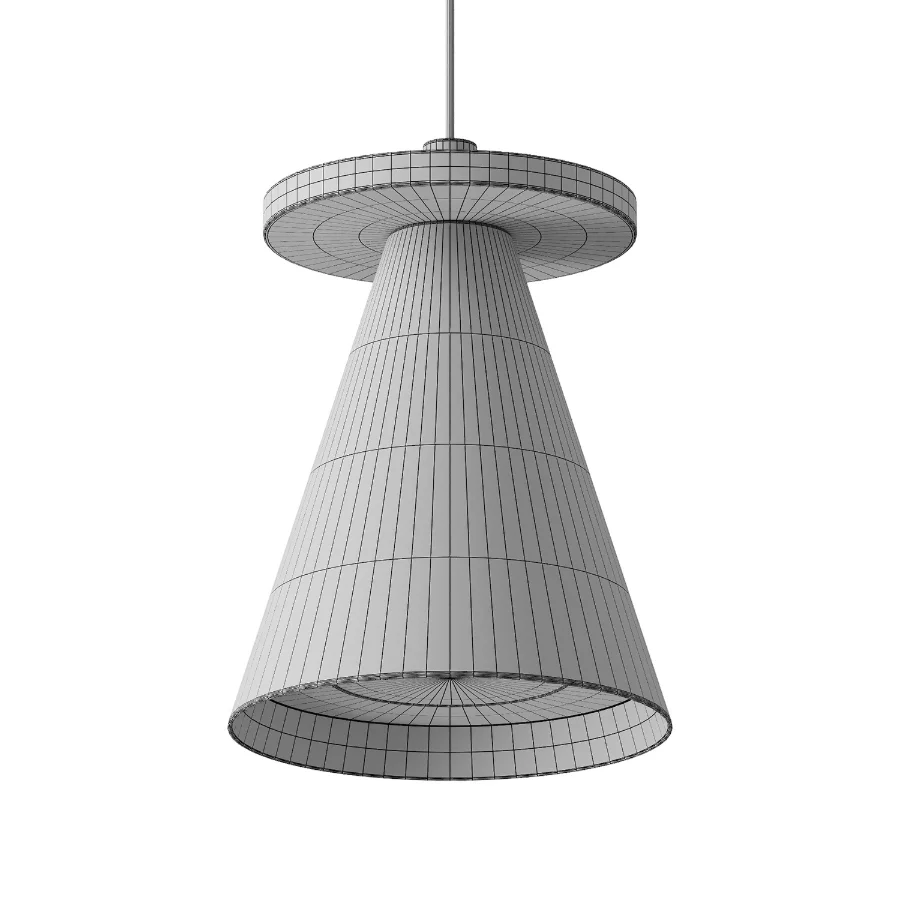 PIET CONE WOOD Pendant Lamp By Lampatron - Image 3