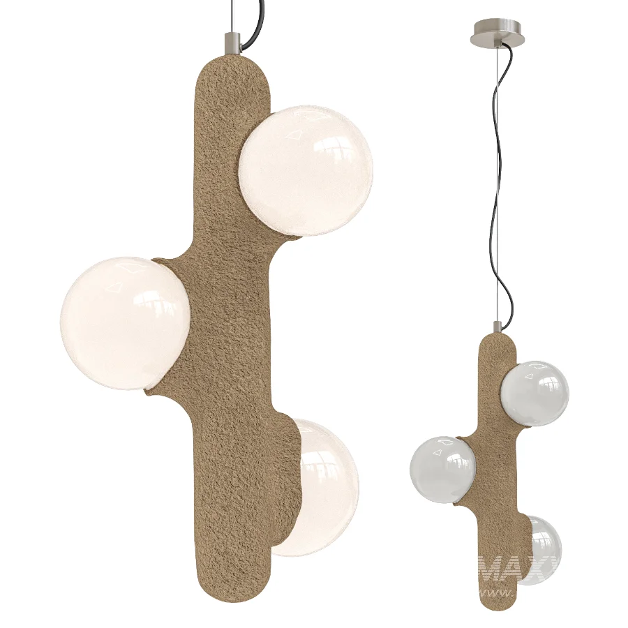 Prickly Pear Pendant Light – Natural Sand - Image 3