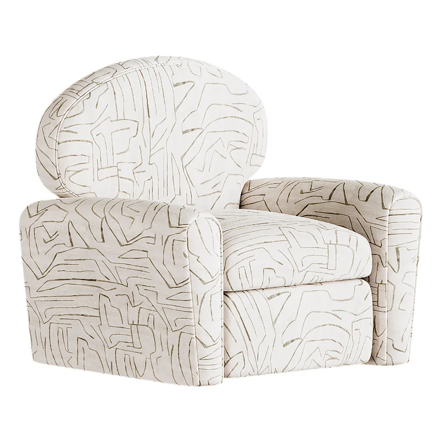 Roma Soft armchair By Saloni - Image 5