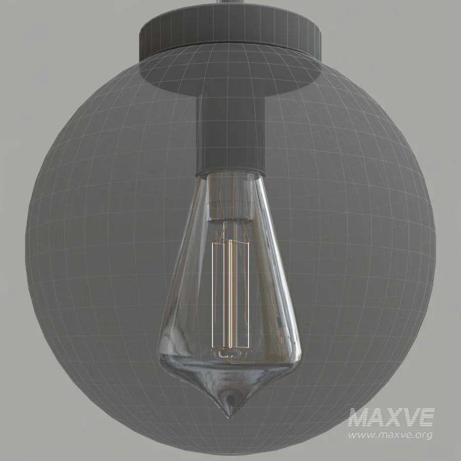 Camryn Glass Globe Pendant - Image 5