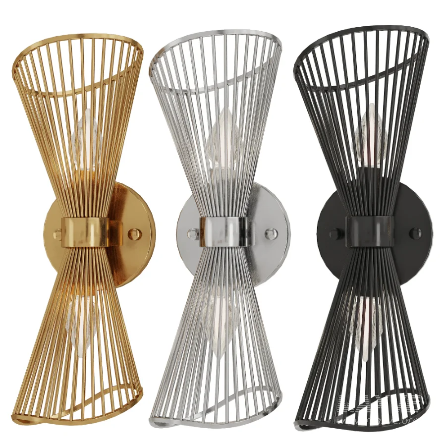 Ribbon Swirl Sconce - Image 6