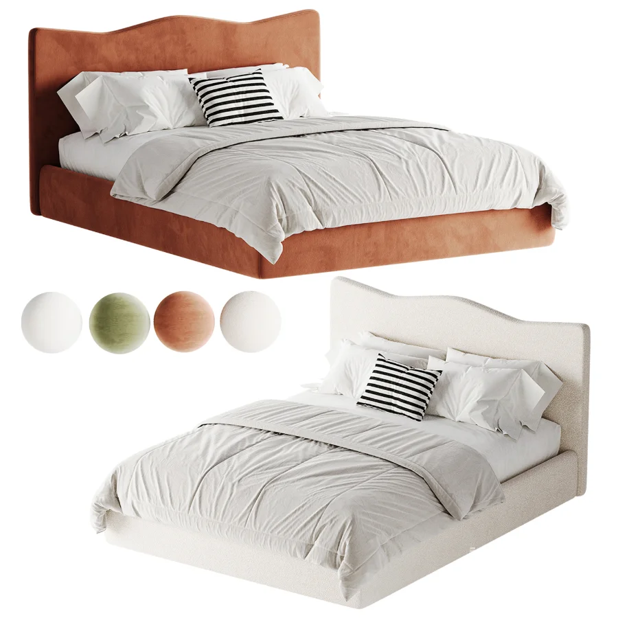 Forli Bed by Como Casa - Image 2