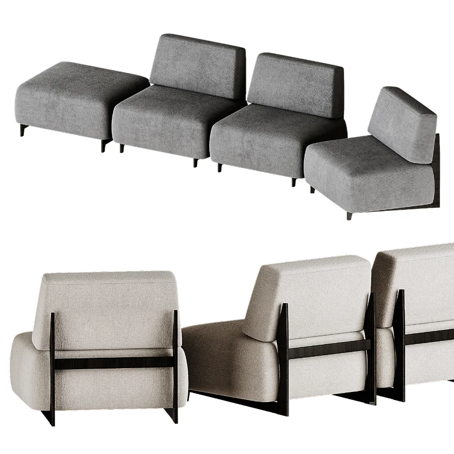 Da Vinci Sofa By Saloni - Image 4