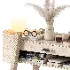 Decorative Set With Wooden Side Table - Thumbnail 4