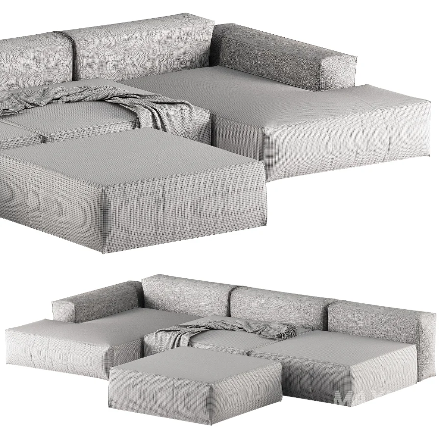 Tofu Sectional Corner Sofa - Image 5