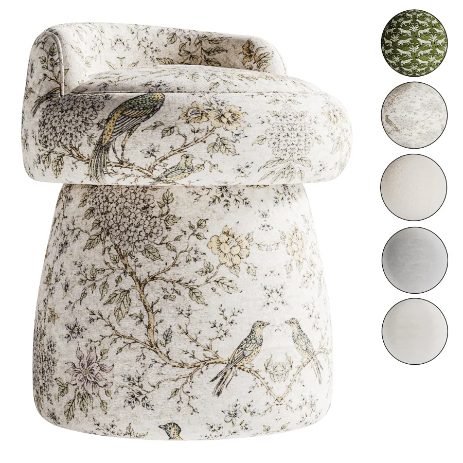 Vela ottoman chair - Image 5