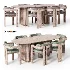 DINING CHAIR AND TABLE - Thumbnail 1
