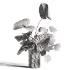 Burgundy Anthurium Arrangement 60 - Thumbnail 4