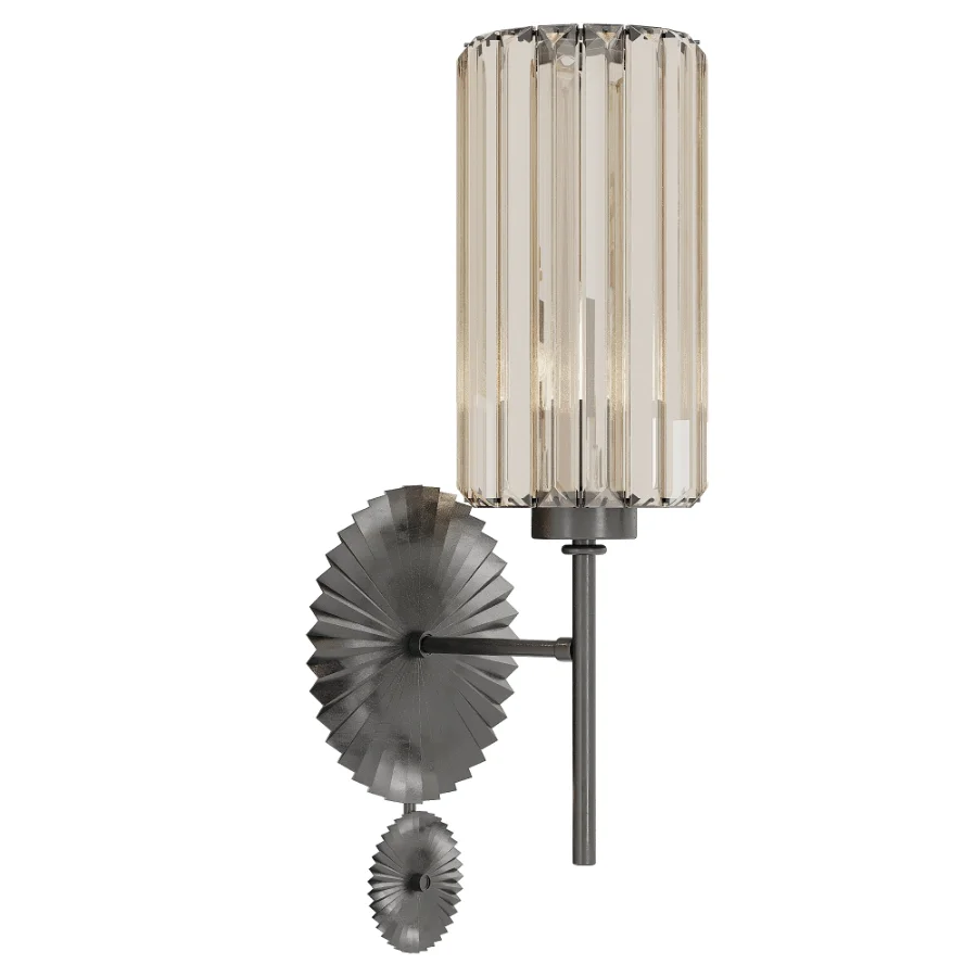Nordic Light Luxury Crystal Wall Lamp - Image 2