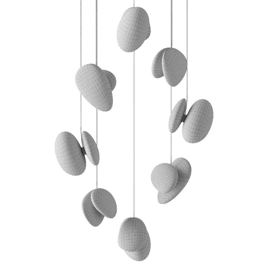 Pebble Linear 06 Chandelier - Image 1