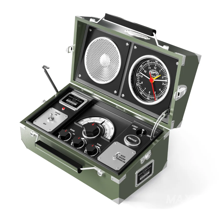 AM-FM Radio Alarm Clock - Image 3