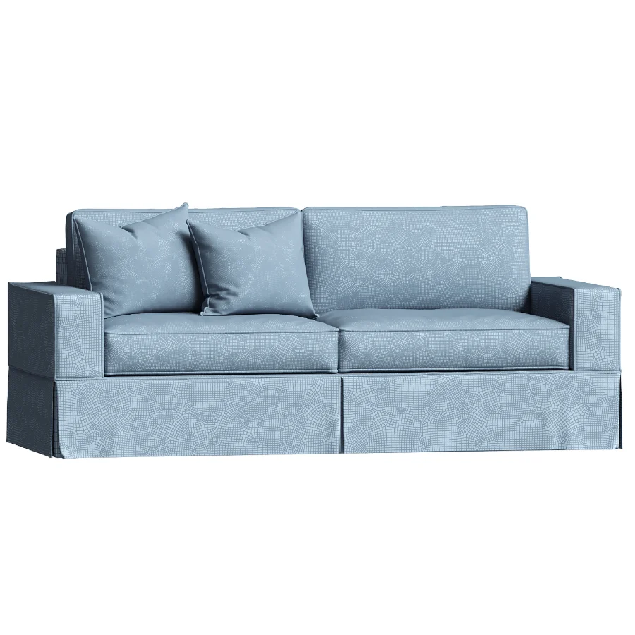 Slipcovered Sofa By Darby Home Co - Image 2