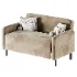 Straight sofa Fils Mini 120 Velvet Terra - Thumbnail 1