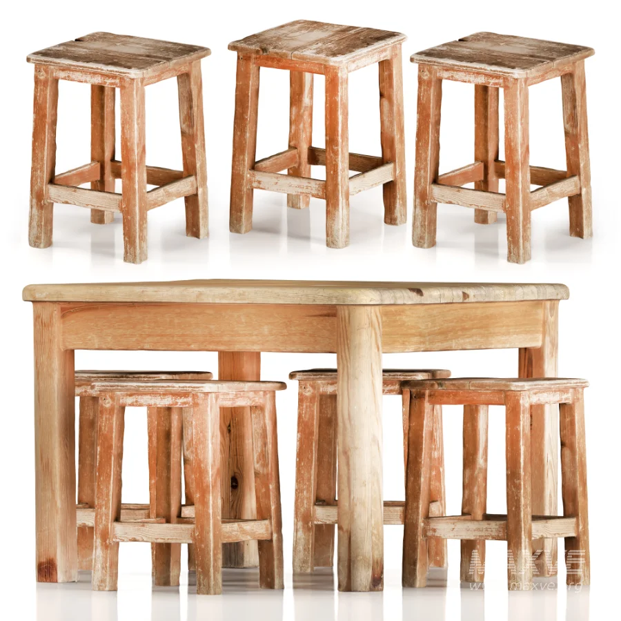 Worn Dining Table - Image 5