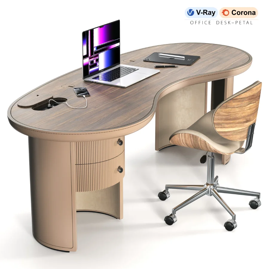 OFFICE DESK-PETAL - Image 1