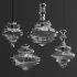 GLASS SUSPENSION PENDANT LAMP - Thumbnail 3