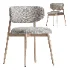Ferrara Round Extendable Dining Chair and Table - Thumbnail 2