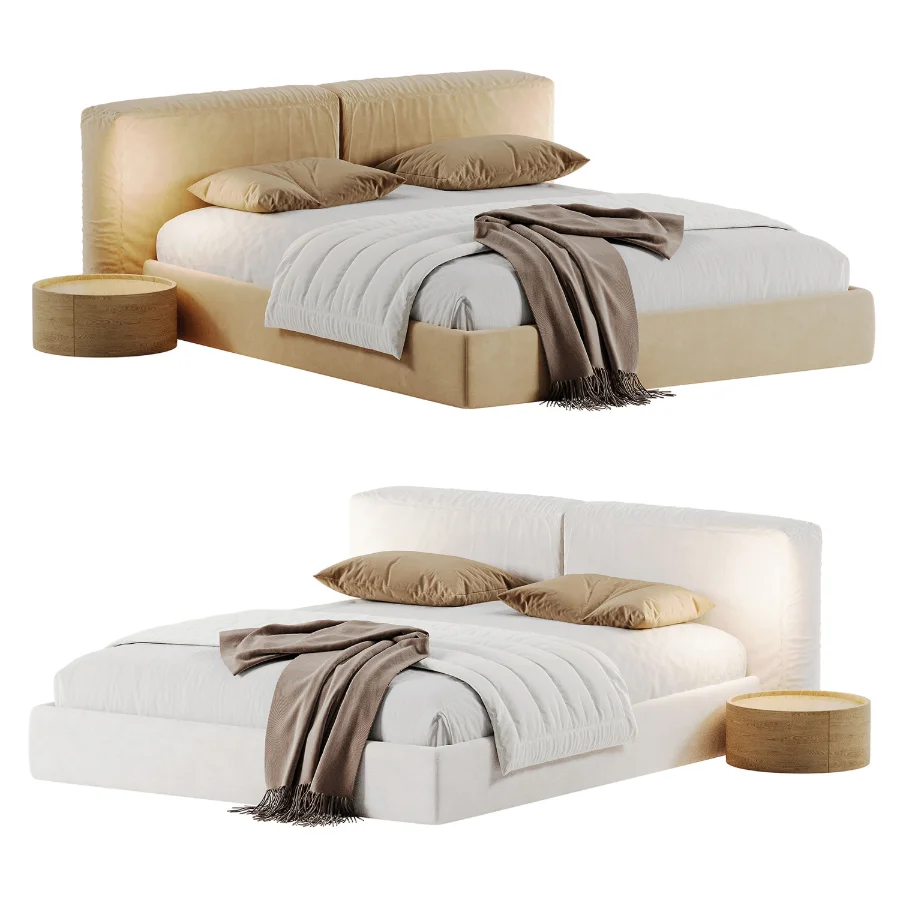 Modern Upholstered Bed Frame - Image 5