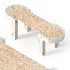 WOOD AND STONE TABLE - Thumbnail 3