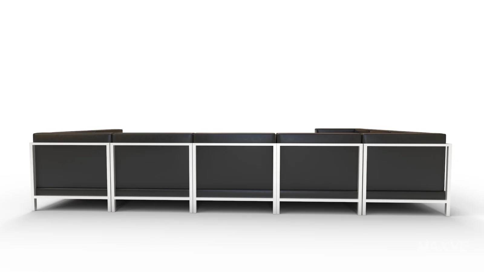 Bouffard Melrose Modular U Shape Sectional with Ottoman - Image 8