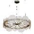 Dandelion gold and clear chandelier 01 - Thumbnail 1