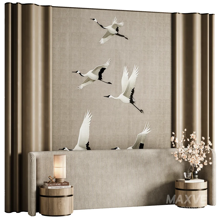 Japanese Forest Bed Set06 - Image 1