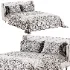 Julia Fabric Queen Bed - Thumbnail 5