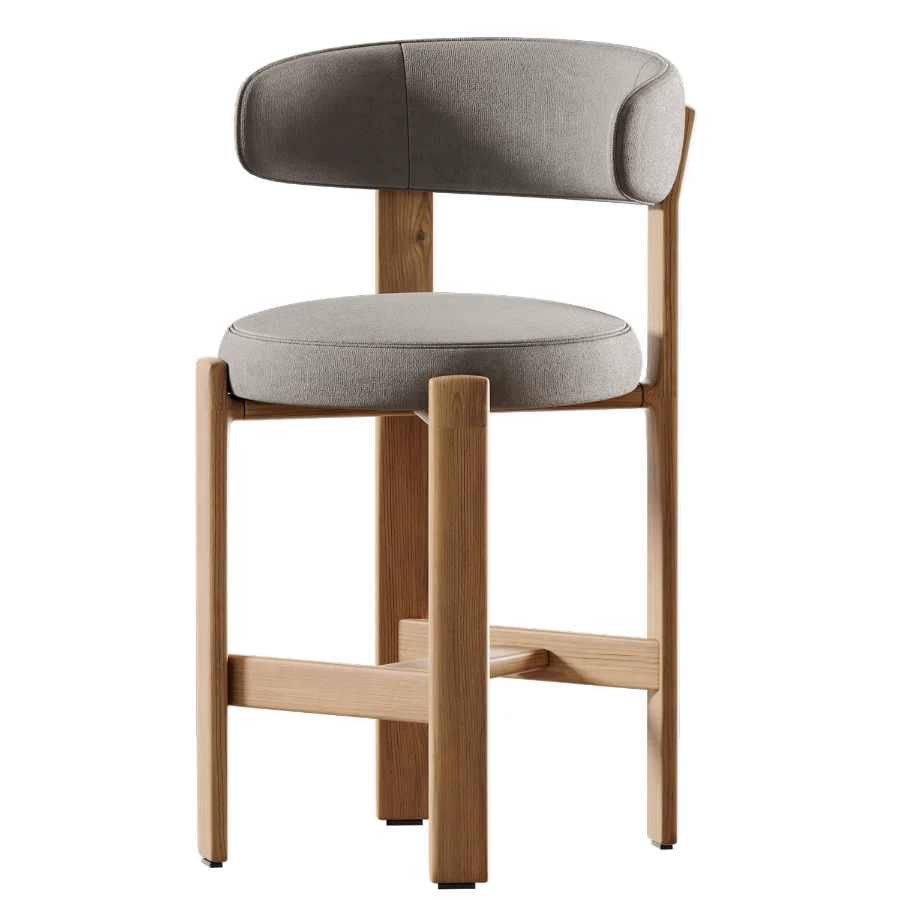 Granite Stool By Kave Home - Image 3