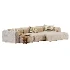 Modular sofa Mail3 Bucle Silver - Thumbnail 1