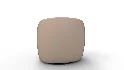 Tub Swivel Chair Sand Velvet - Thumbnail 1