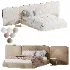 Modern Double Bed 02 - Thumbnail 7