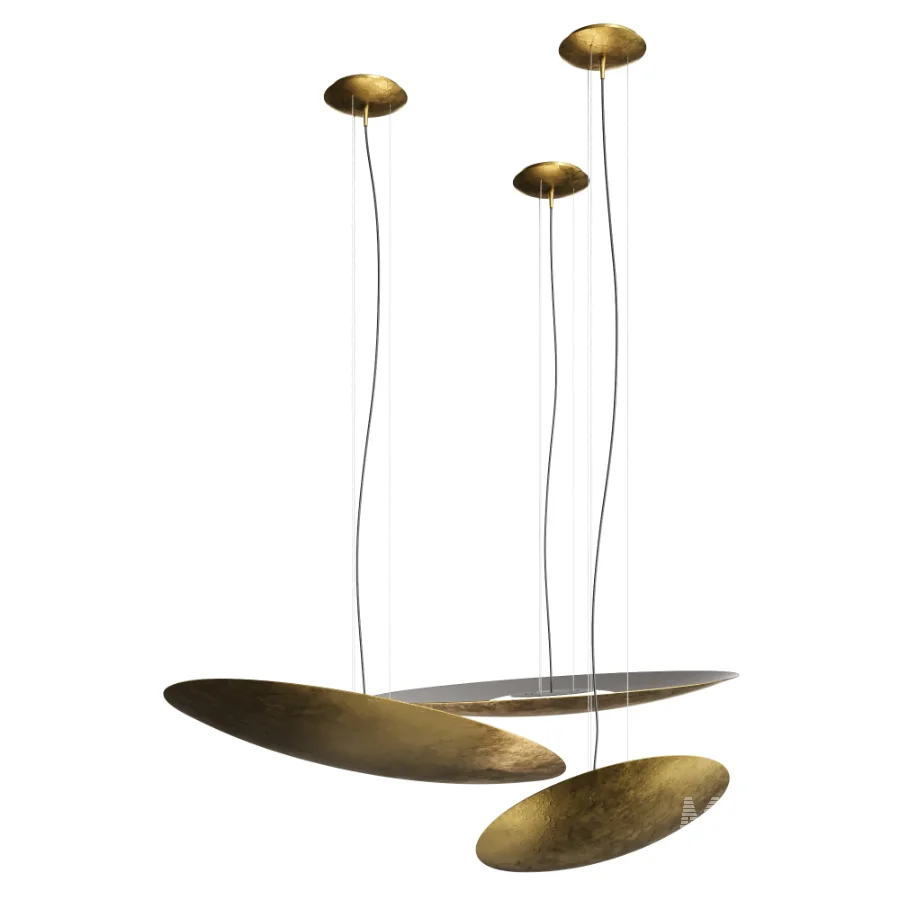 Gong Pendant Lamp by Panzeri - Image 1