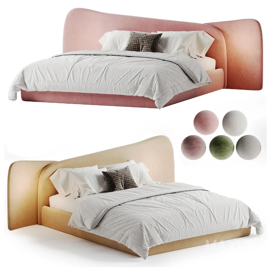 Gaspra Modern Bed - Image 4