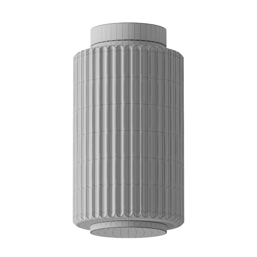 Column Ivory Ceiling Lamp - Image 4