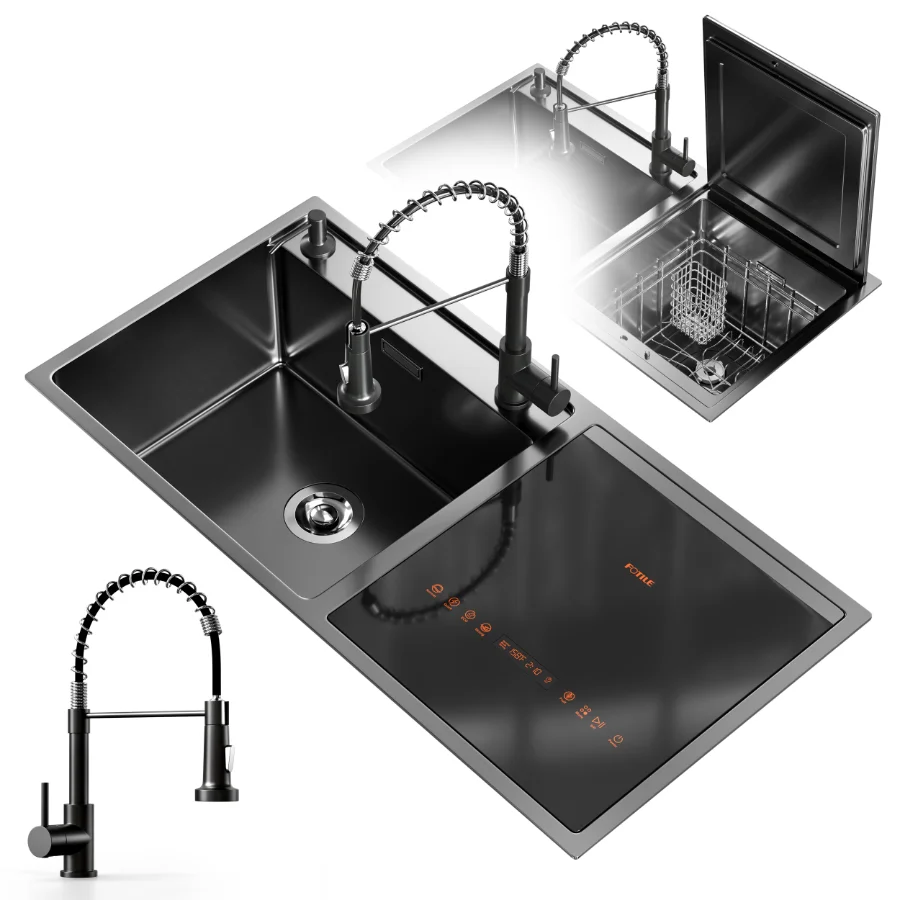 Sink Equipped With Dishwasher - Image 7