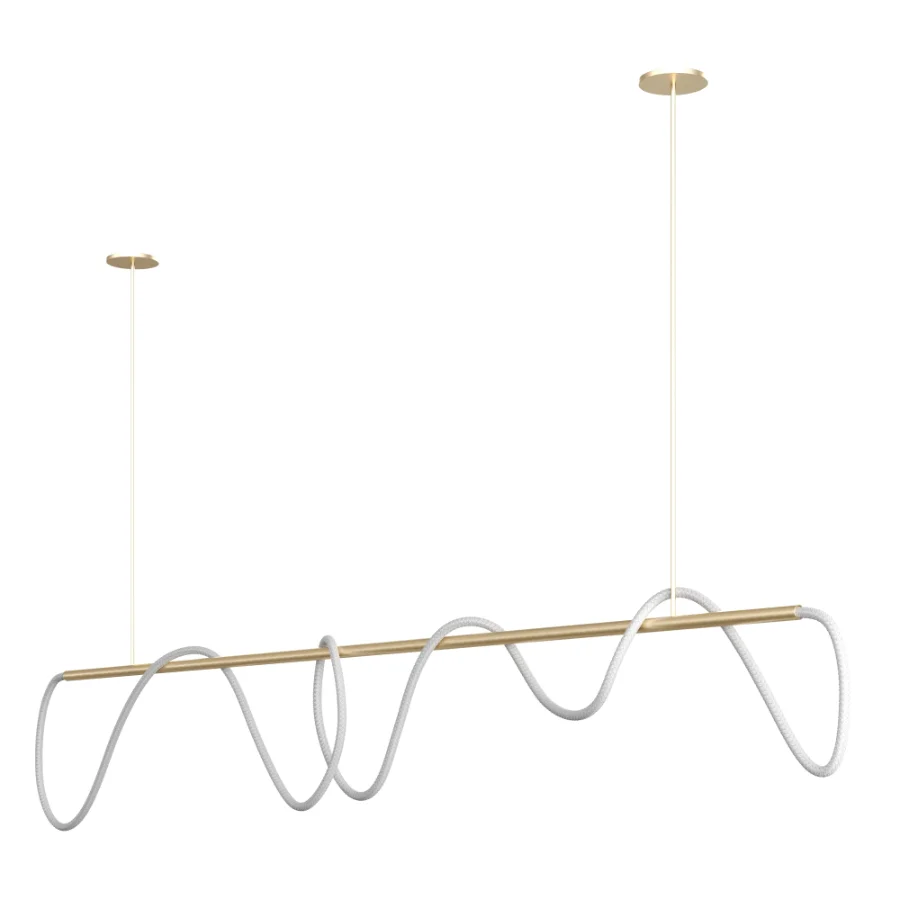Festif Linear Pendant Lamp by Dbianco vol 5 - Image 3