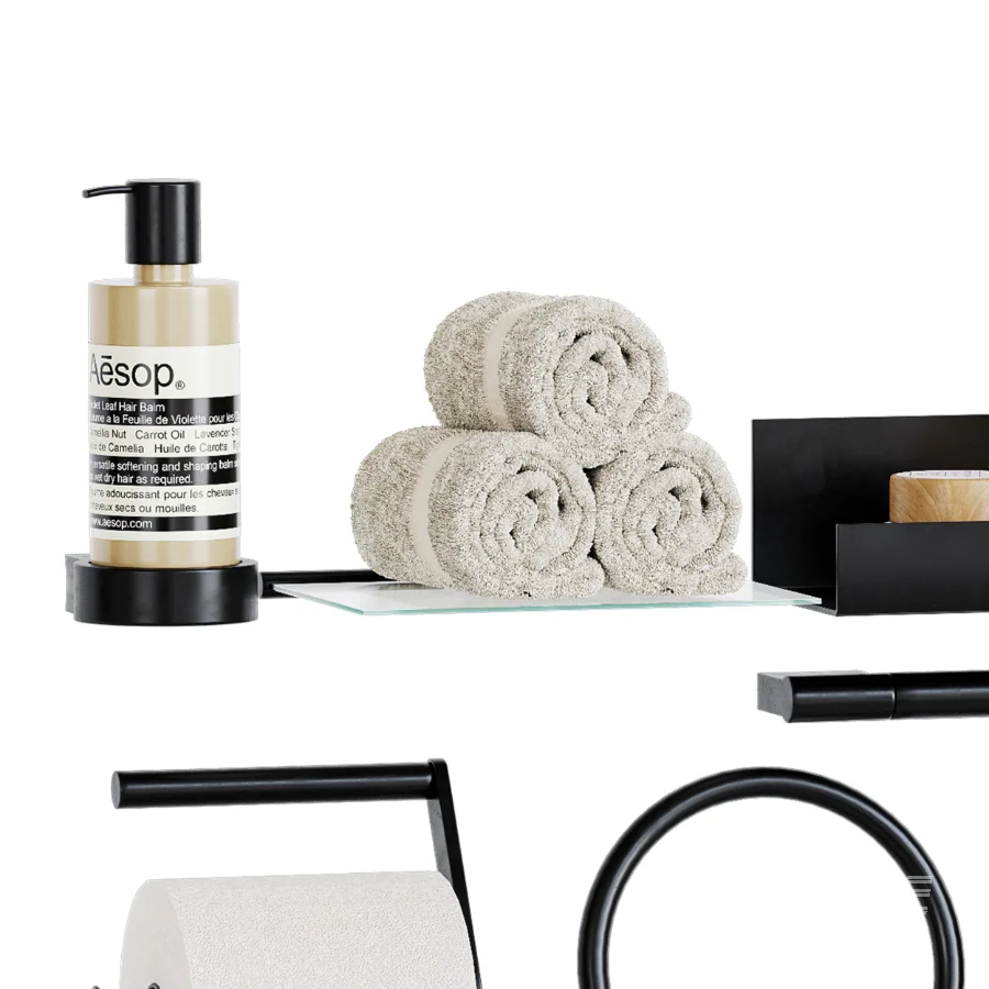 Decorative Bathroom Set 07 - Image 3