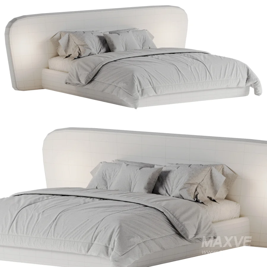 Soft bed Molina by Oneandhome - Image 4