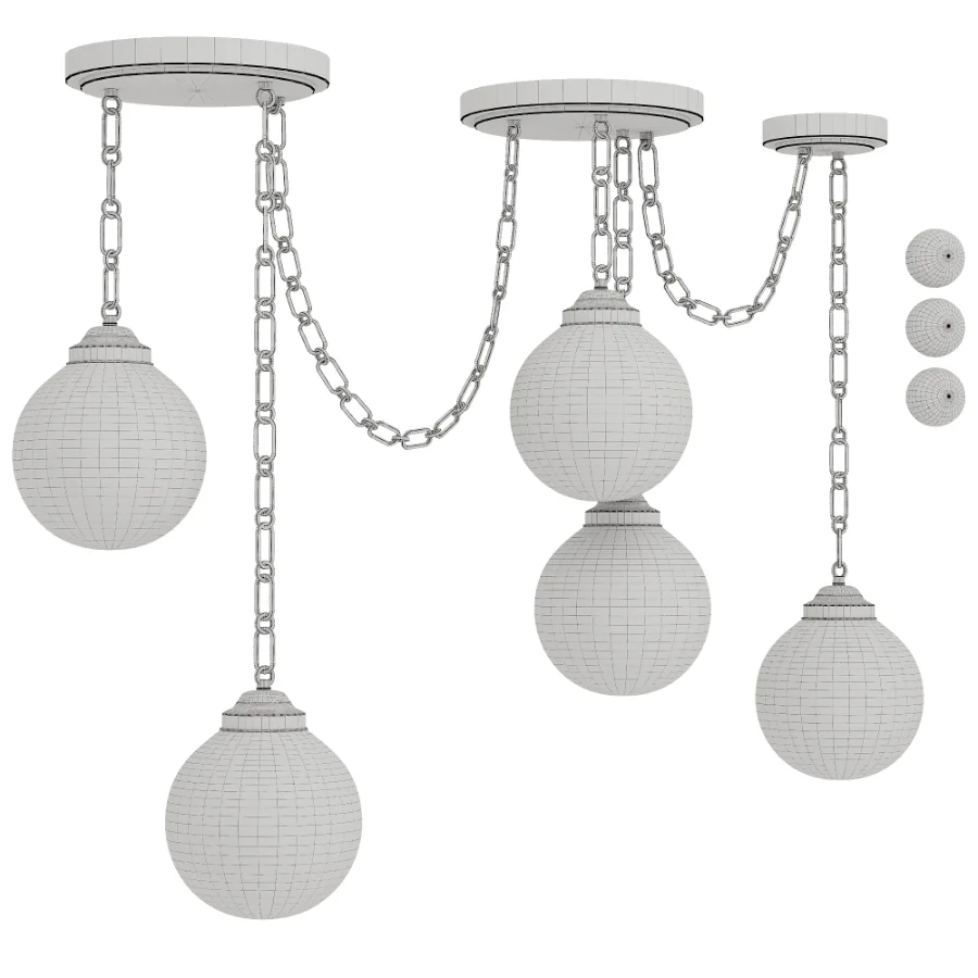 Imogen 5 Light Chandelier - Image 9