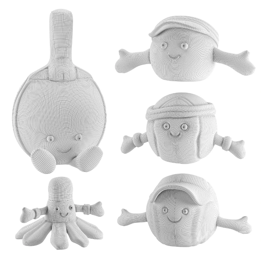 Plush Toys Set 43 -Sports ball - Image 7