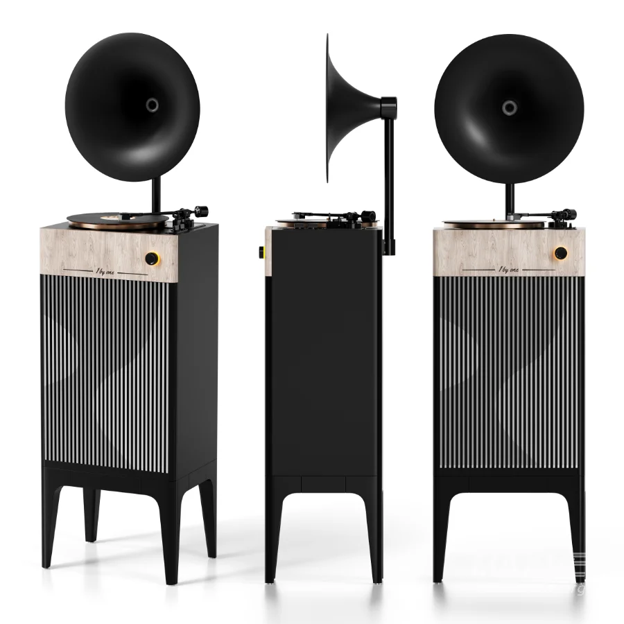 1 BY ONE Gramophone Table - Image 2
