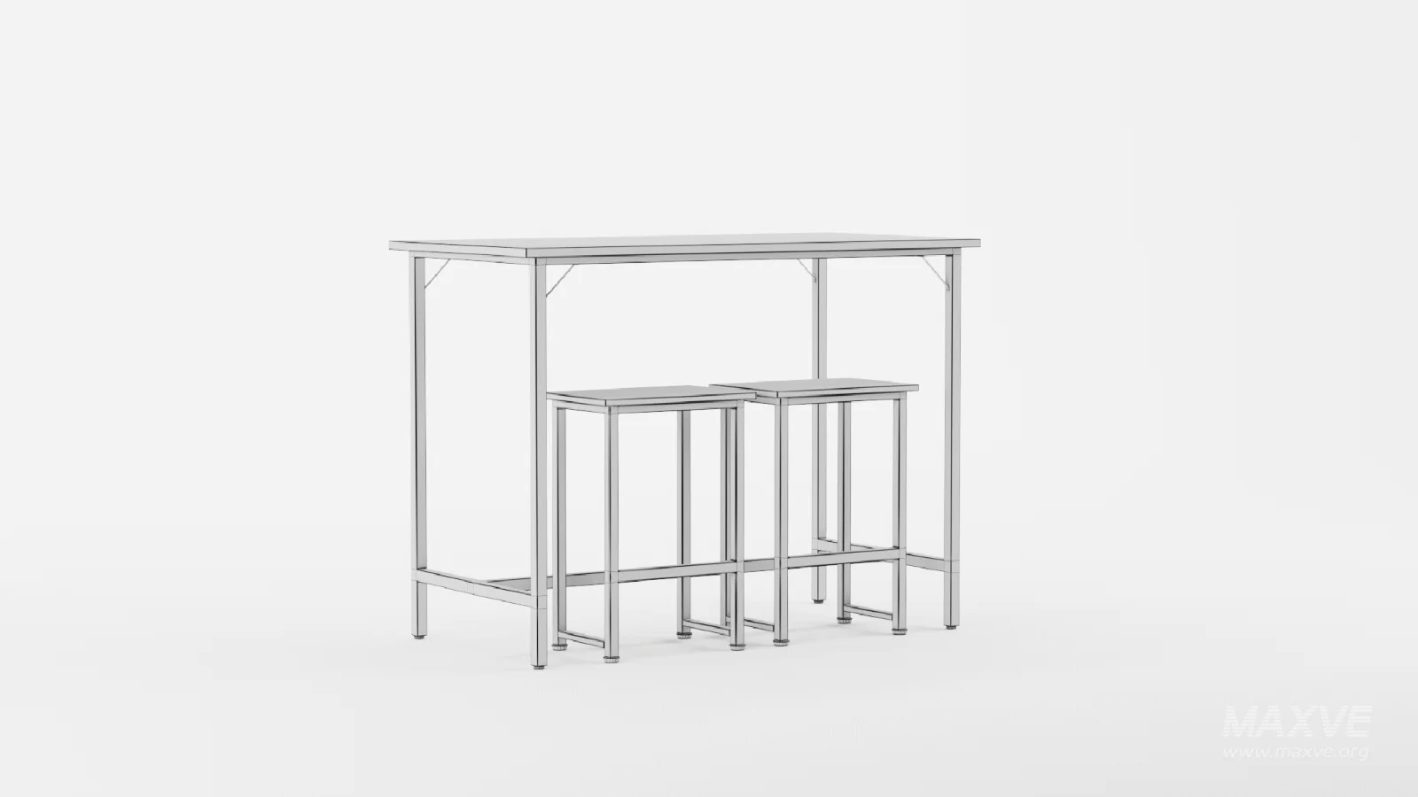 Baroda 2Person Counter Height Dining Set - Image 10