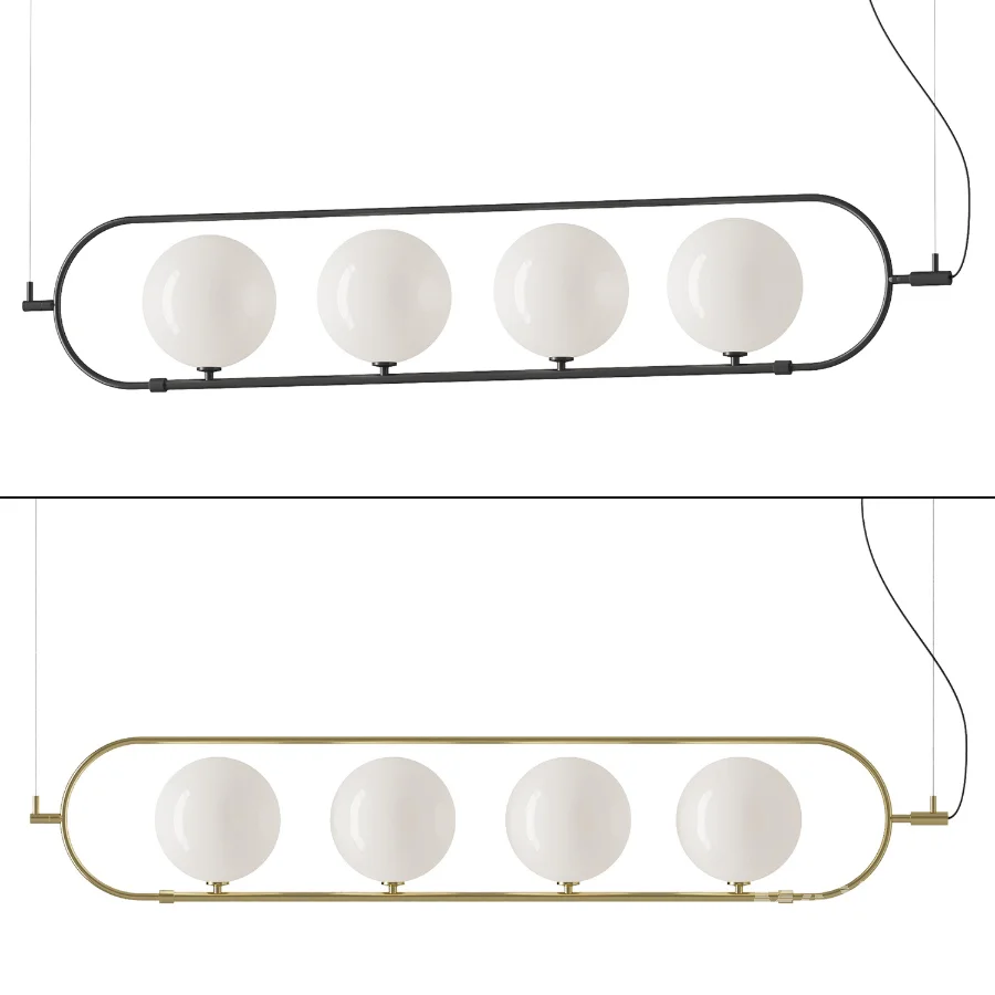 Abbacus pendant long lamp by Aromas - Image 4