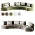 Modular curved sectional Sofa - Thumbnail 3